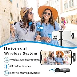 MAYBESTA Wireless Mini Microphone for iPhone 14