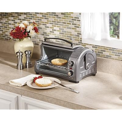 Hamilton Beach 4-slice Toaster Oven with Roll-Top Nigeria Ubuy - Main Image