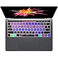 Serato DJ Serato Scratch Live DJ Browser Toggle Shortcuts Silicone Keyboard Cover for MacBook Pro M1 M2 14 16 ;Touch Bar 13 15 Inch (A1989/A1706,A1990/A1707) 2016-2024