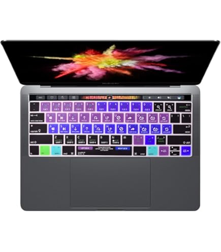 Mac (Apple) - MacBook Pro 15インチ2016 USキーボード Amazon.com: Mac OS/MacOS Shortcuts Silicone Keyboard Cover
