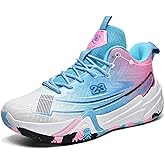 kniaiwx Men Basketball Shoes Anti Slip Breathable Fashionable Outdoor Sports Shoes Training Shoes