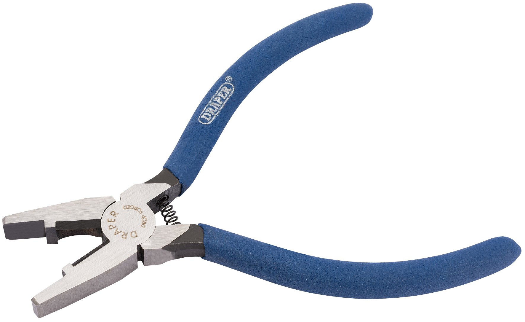 Draper 63868 Scotchlok Spring Loaded Crimping Pliers, 150 mm , Blue