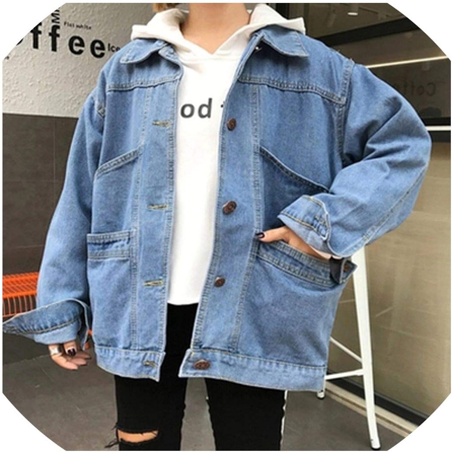 short length denim jacket