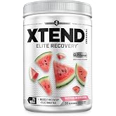 Xtend Original BCAA Powder, Zero Sugar, Watermelon Explosion, 30 Serv | Supports muscle repair, hydration and endurance with L-glutamine and essential electrolytes.