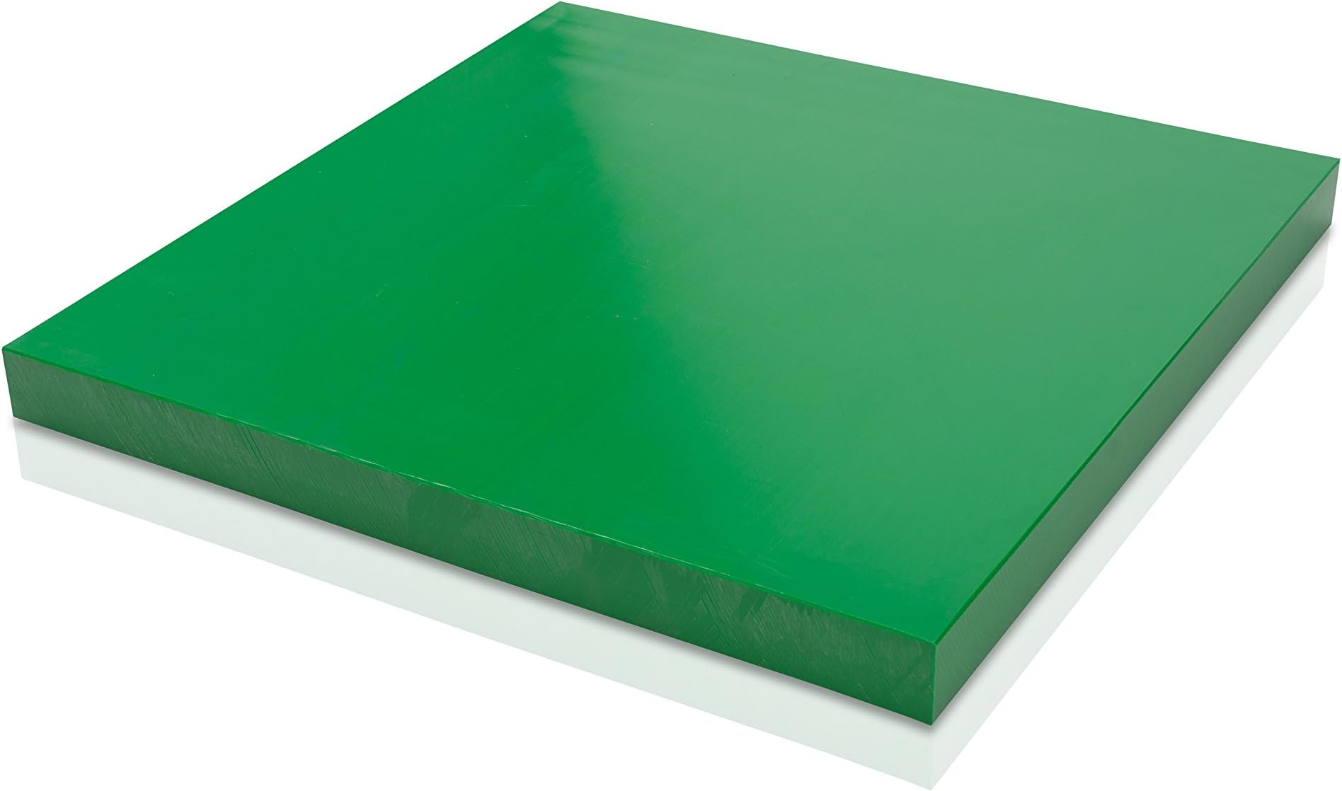 HDPE (High Density Polyethylene) Plastic Sheet 1/4" x 24" x 48" Green Color