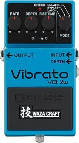 BOSS VB-2W Vibrato Premium Waza Craft Analog Guitar Pedal