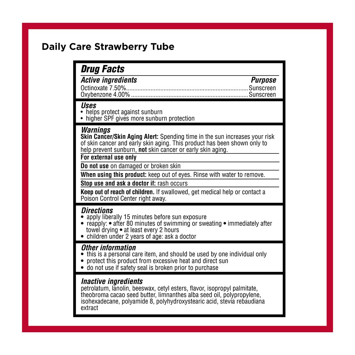 Carmex Daily Care Moisturizing Lip Balm Pack, SPF 15, Strawberry & Cupcake Batter Flavor Variety Pack Bag, 9 Count (7 Sticks, 2 Tubes)