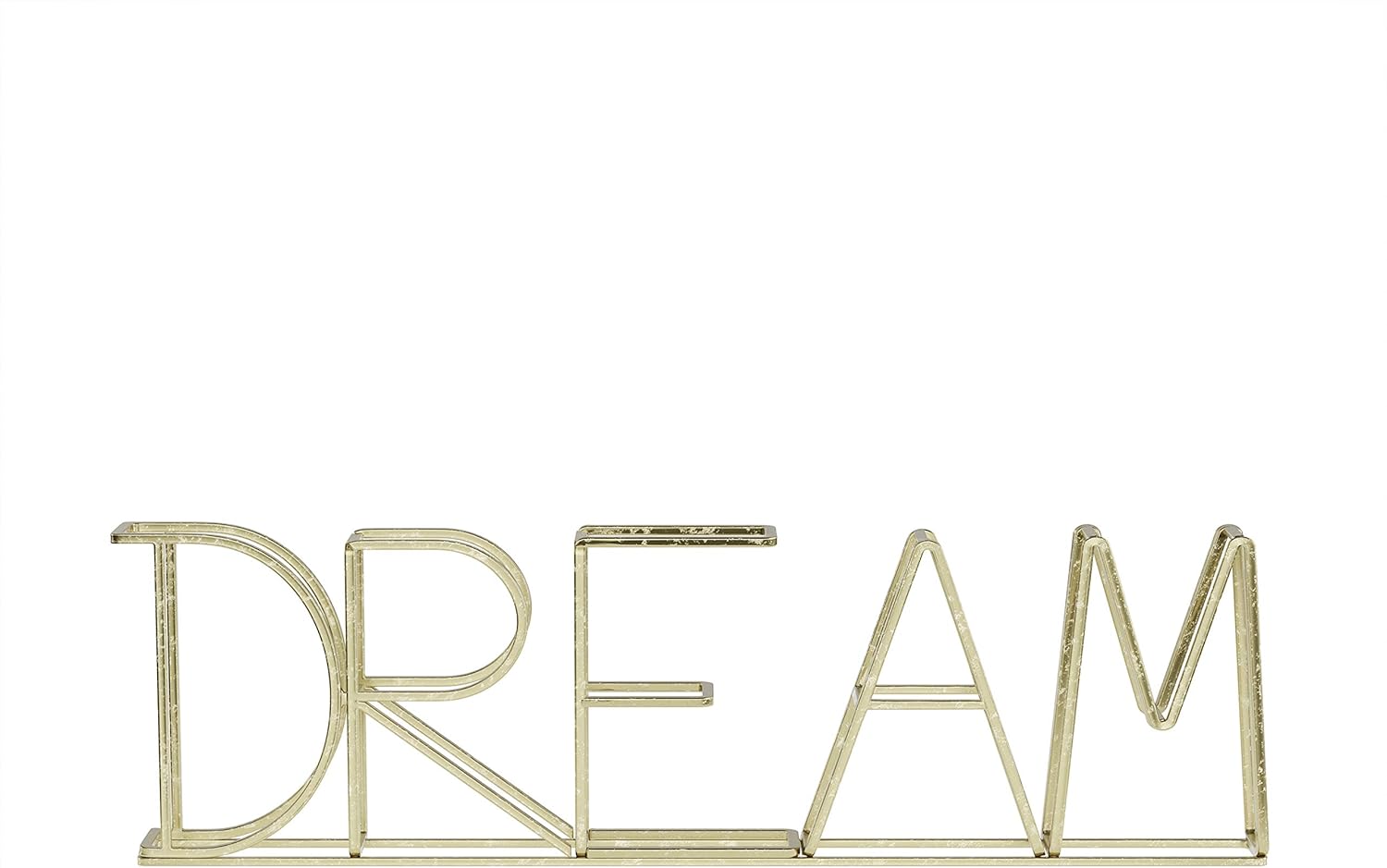 Lavish Home Cutout Free-Standing Table Top Sign-3D Home Word Art Accent Decor with Gold Metallic Finish-Modern, Classic, or Farmhouse Style: Home & Kitchen