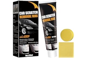 Car Scratch Remover for Vehicles, Deep Scratch Repair Paste with Polishing Wax,Wipe Sponge Car Paint Scratch Repair Polishing