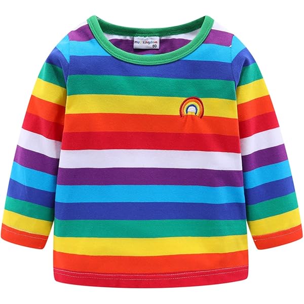 Pull rose col V à manches Rayures arc-en-ciel MARINA V - Vetement original femme fashion, tenue