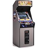 Quarter Arcades Bad Dudes Vs. DragonNinja 1/4 Scale Mini Arcade | Authentic wooden cabinet, Original ROM, USB-C power, Illuminated marquee, Exclusive poster
