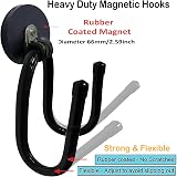 Pmsanzay 2 Pack Power Drill Organizer Holder Magnetic Tool Rack Garage Storage view 3