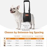 BRO Small Dog Mobility Sling Harness for Hind Legs Adjustable Lift Aid view 5