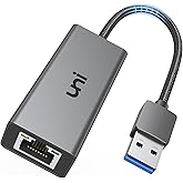 uni USB 3.0 to Ethernet Adapter, Nintendo Switch Ethernet Adapter, Gigabit USB to RJ45 Network Adapter, LAN Adapter Compatibl
