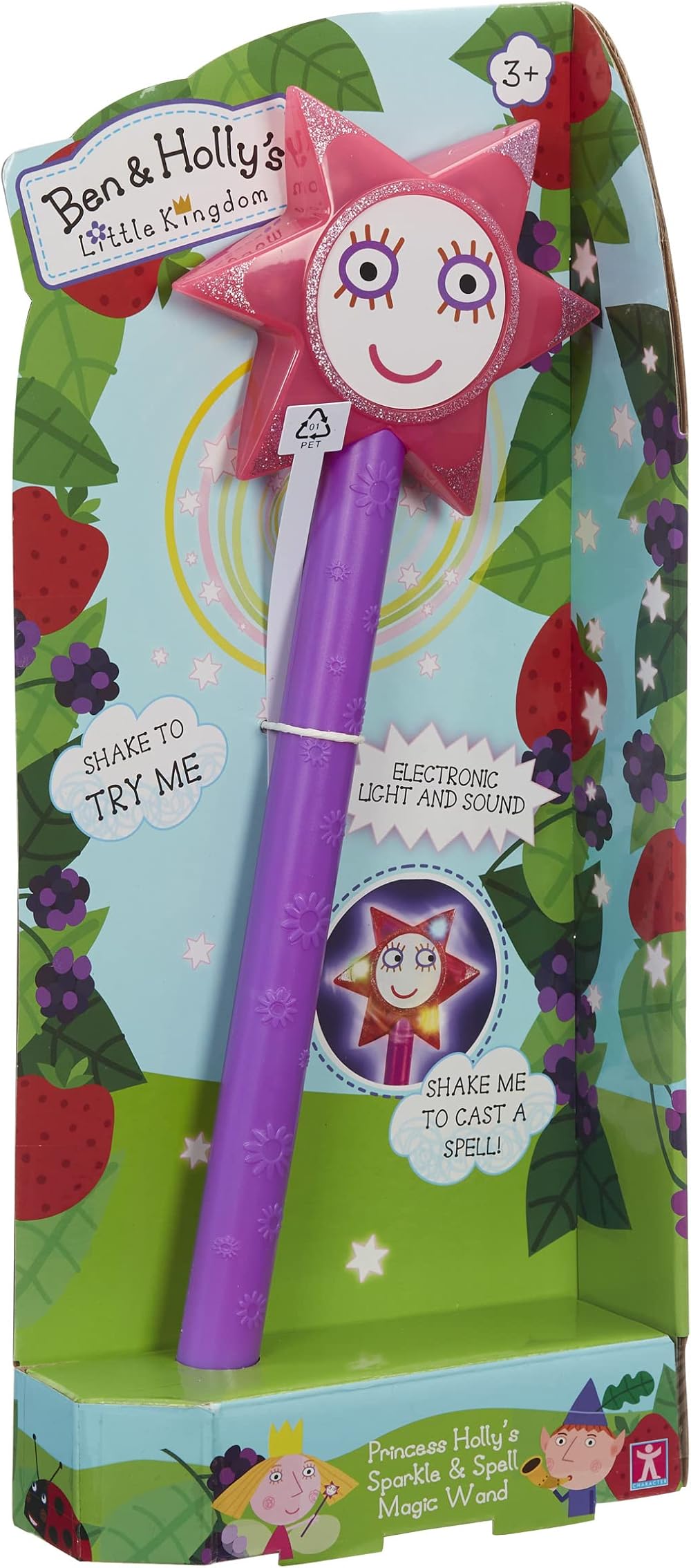 Ben & Holly Sparkle & Spell Wand with Sounds & Speech Interactive Toy