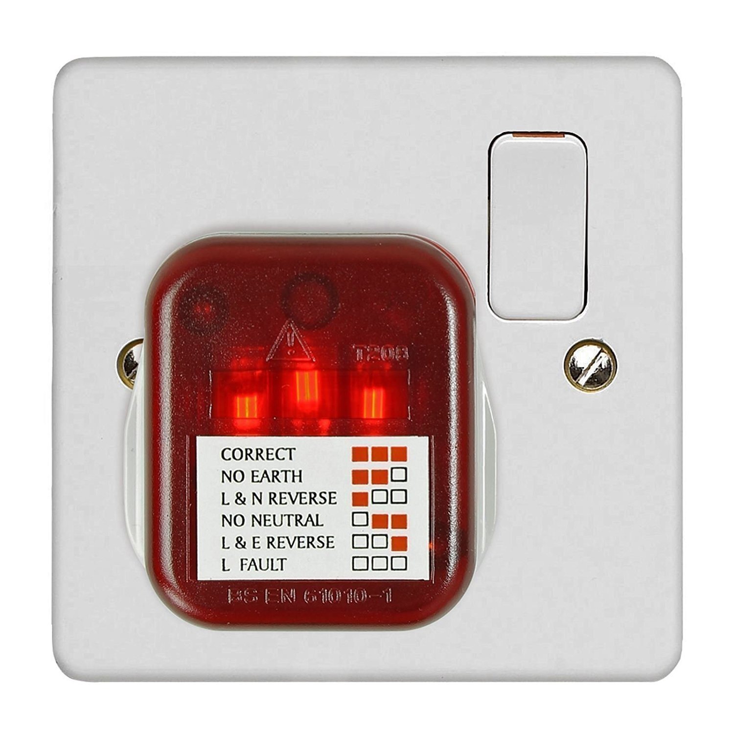 UK Mains Electrical Power PlugIn Socket Tester Test Amazon.co.uk