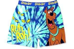 SCOOBY-DOO! Scooby-Doo Mystery Machine Tie Dye Men's Boxer Lounge Shorts