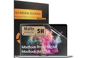 KEANBOLL 3-Pack Anti Glare Screen Protector for MacBook Pro 13 Inch M2 M1,MacBook Air 13 M1,Model A2338 A2289 A2251 A2159 A1706 A1708 A1989 A2337 M1 A2179 A1932,Eye Protection Anti Fingerprint