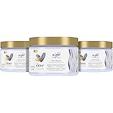Dove Body Love Body Polish Night Recovery 3 Count for Dry, Worn-Down Skin, Body Scrub with Retinol and Botanical Oils for Silky, Smooth Skin 12 oz