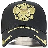 Trendy Unisex Graffiti Baseball Cap, Adjustable Cotton Baseball Cap for Men & Women, Athletic Streetwear Hat (US, Alpha, One Size, FK21-BLACK Gold)