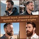 XIKEZAN Beard Oil Gift Set 5 Pack Classic Scents for Men Unscented view 6