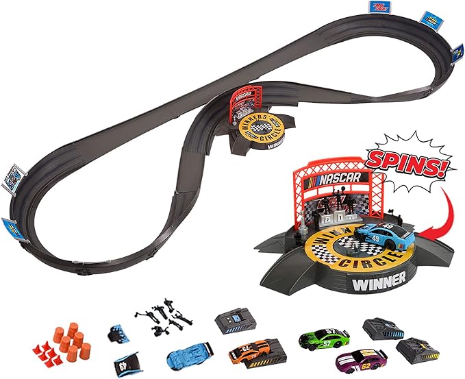 nascar crash racers track set