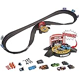 Far Out Toys NASCAR Crash Circuit Ultimate Road Course Bundle with Huge Race Track, Winner’s Circle, 4 Cars Total | Electric 