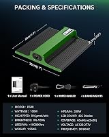VIPARSPECTRA P600 Full Spectrum LED Grow Light 100W Equiv 200W view 7