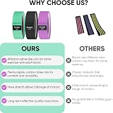 Suright Fabric Resistance Bands Set of 3 for Glutes Hips Non-Slip 3 Levels view 5