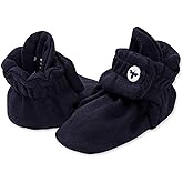 Burt's Bees Baby Unisex Booties Organic Cotton Newborn Essentials Shoes for Infants