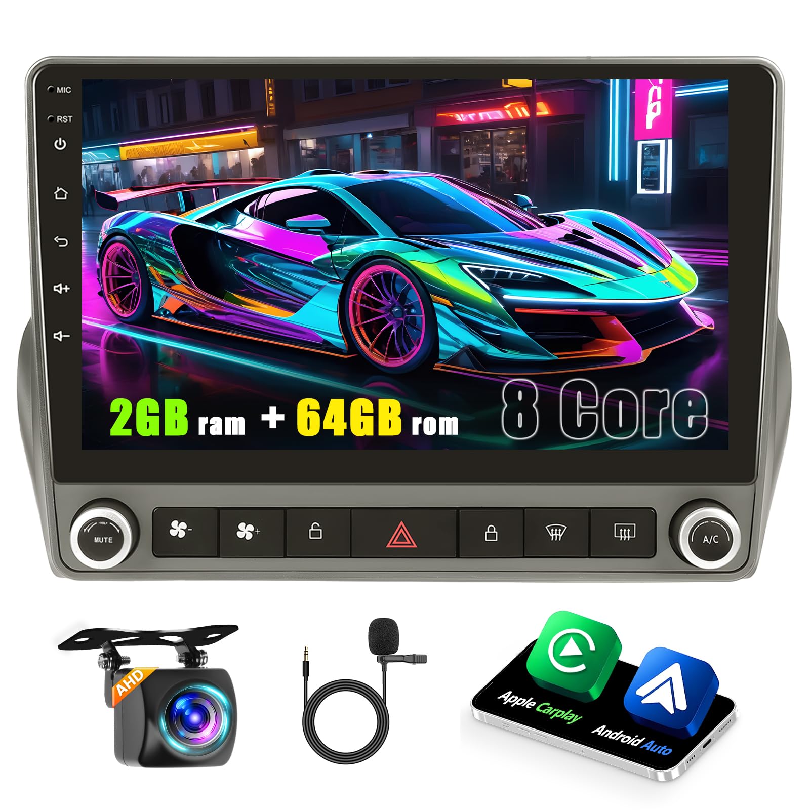 Photo 1 of ***MISSING PARTS***
Inefala [8Core 2+64GB] Android 15 Car Radio for Chevrolet Chevy Camaro 2008-2015 with Wireless Carplay/Android Auto, 9 Inch HD Touchscreen Car Stereo with GPS WiFi Bluetooth FM/RDS SWC Backup Camera