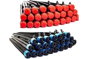 Maotong 52 Pack Drip Emitters Sprays for 1/4" Drip Irrigation Tubing (26 pcs Emitters Vortex + 26 pcs Emitters Stream)