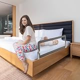 ebebek baby plus Extra Wide Toddler Bed Rail 150x48.5x35 cm Grey/White view 2