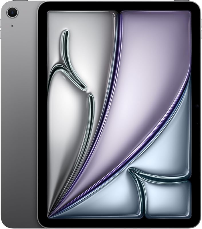 iPad Air de 11 Pulgadas (M4): Pantalla Liquid Retina, 256 GB, cámaras Frontal/Trasera de 12 Mpx, Wi‑Fi 7 con el Chip N1 de Apple, Touch ID — Gris Espacial
