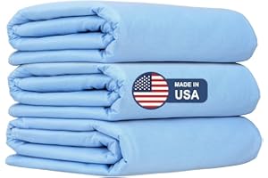 ABSORBEASE XL Washable Reusable Underpads 36"x54" Waterproof Absorbent Incontinence Bed Pad [3 Pack] Large Underpad with Heavy 4-Layer Protection for Beds Sofa and Mattress - Pads for Adults Seniors Kids & Pets