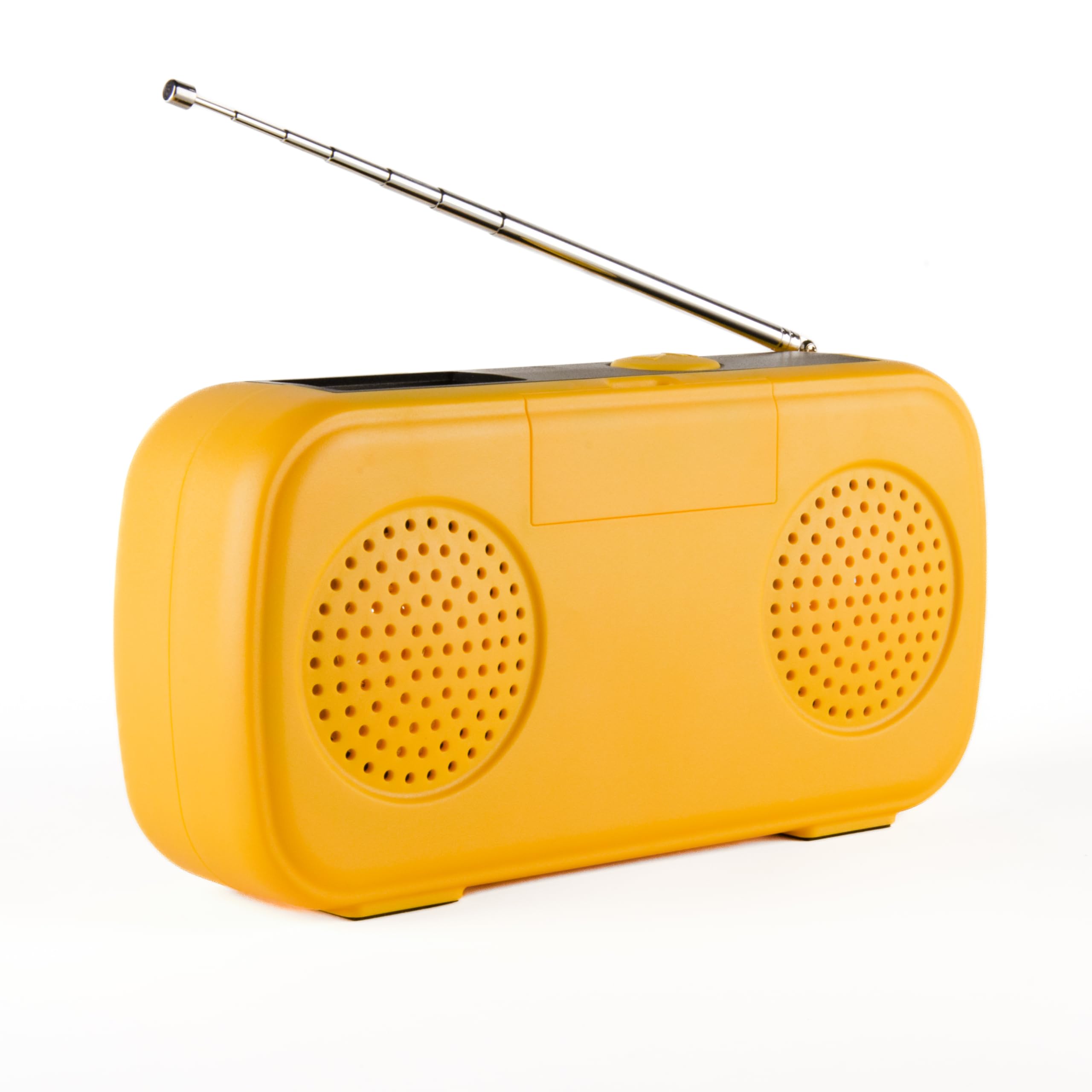 Ravencourt Living Easy Music Player (Yellow) - DAB Radio, Bluetooth speaker, music player for the elderly, Dementia and Alzheimer’s or for visually impaired, simple design