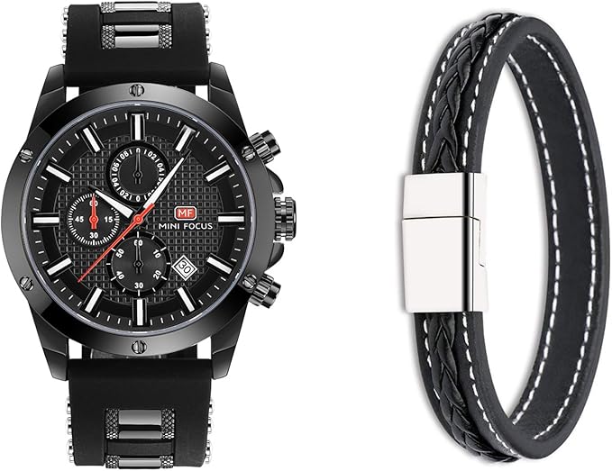 men's silicone band watches