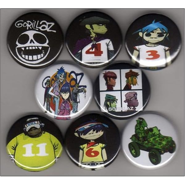 GORILLAZ 4枚セット NEW Gorillaz kidrobot Red Edition 4 body set collection