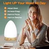 ULIGHTOWN 10000 Lux Sad Lamp UV-Free 360° Light Therapy 3 Color Temps view 7