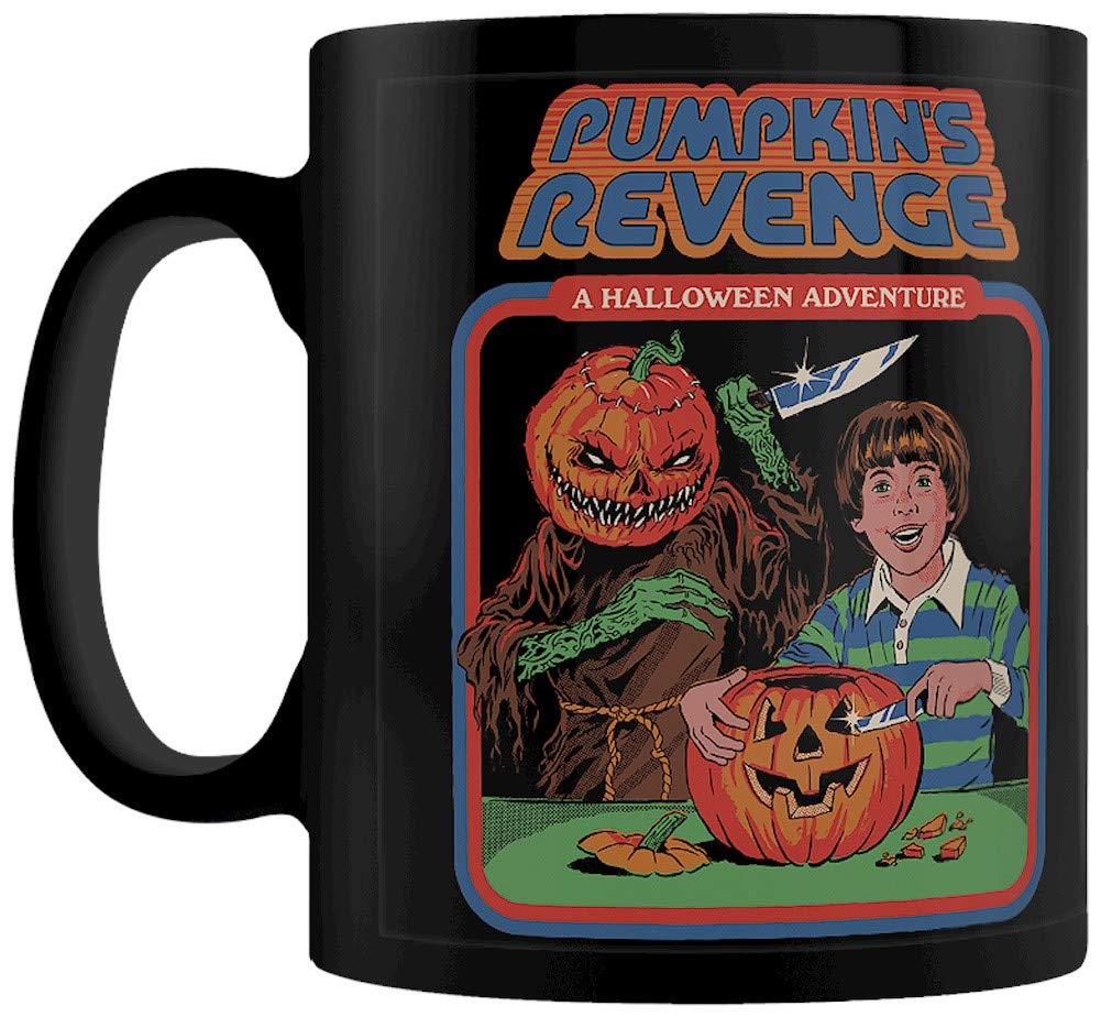 Pyramid International MGB26206 Steven Rhodes (Pumpkins Revenge) Black Coffee Mug, Ceramic, 11 oz