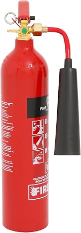 Firechief FXC2 CO2 Fire Extinguisher 2kg Aluminium Red XTR Fire Safety view 3