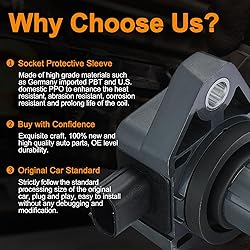 BDFHYK Ignition Coils Pack Compatible with 2008