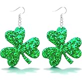 St Patricks Day Accessories Shamrock Earrings for Women St. Patty's Days Green Irish Earrings Jewelry St Patricks Day Shirt Women Outfits