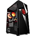 SAAV T1 Prebuilt Gaming PC Desktop - Intel Core i5 3.4GHz, 16GB RAM, AMD RX580 8GB GDDR5 GPU, 512GB NVME SSD, WiFi 5, Bluetooth, Win 10, Mouse Keyboard, PC Gaming Computer Desktop, 1-Year Warranty
