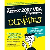Access 2007 VBA Programming For Dummies