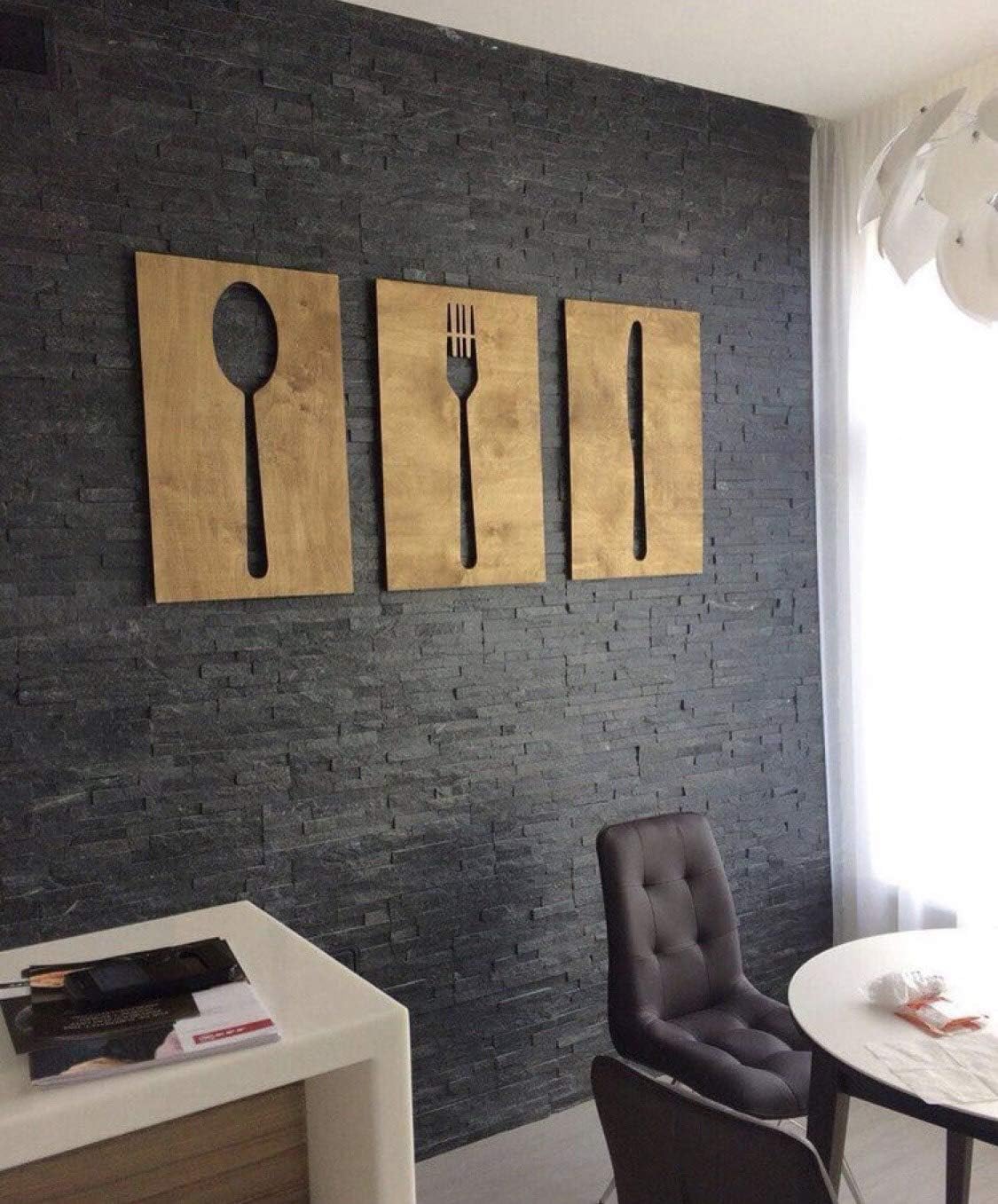 the grandeur Wood Wall Art (30 x 20 cm, Gold)