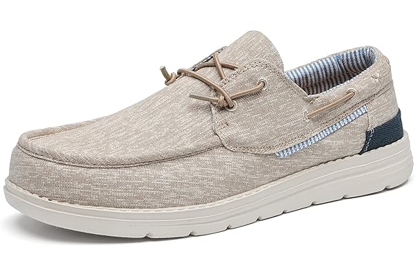 Bruno Marc Men’s Loafers Casual Slip-on Canvas Walking Boat Shoes