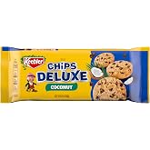 Keebler Chips Deluxe Coconut, Chocolate Chip Cookies, 9.45 Oz | Coconut cookies with rich chocolate chips, a sweet treat for snacking, dessert, or sharing at a party