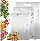 Titanium Cutting Board,100% Pure Titanium Cutting Boards for Kitchen, 2025 New Double Sided Food-Grade Chopping Board for Cutting Meat Vegetable Fruit (12"L x 9"W)