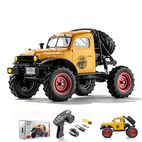 BEEZRC FMS RC Crwaler 1/24 Scale FCX24 Power Wagon RTR V2 4WD 2.4GHz ...